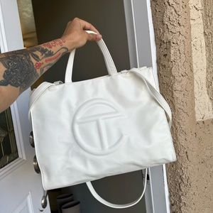 White Telfar Medium Shopper bag
